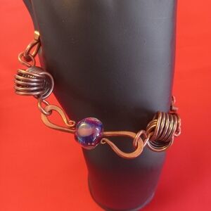 Copper Knots and Glassworks Bead